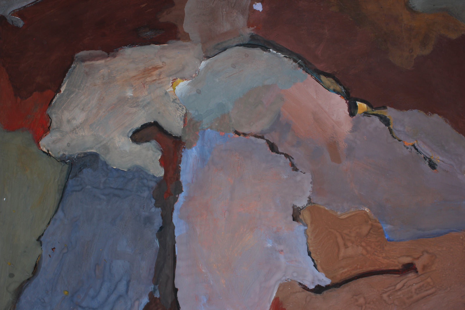 San Francisco Abstract Expressionist Painting<br>1960s<br><br>#88908