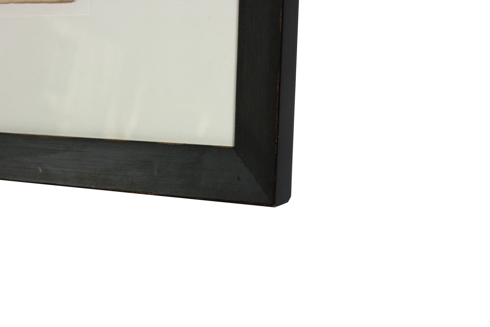 Abstracted Seated Nude in Profile <br>1960s Watercolor <br><br>#88971