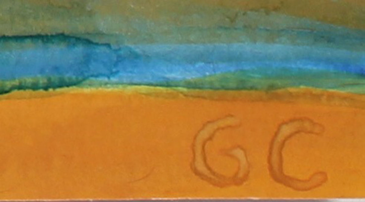 <i>Mendocino Lake I</i> <br>2016 Watercolor & Gouache <br><br>#89645