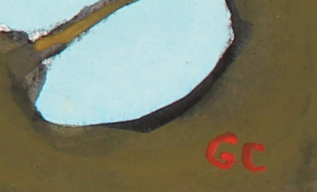 <i>Pileated Wood Pecker & Grape Harbor</i><br>2016 India Ink, Watercolor & Gouache<br><br>#90464