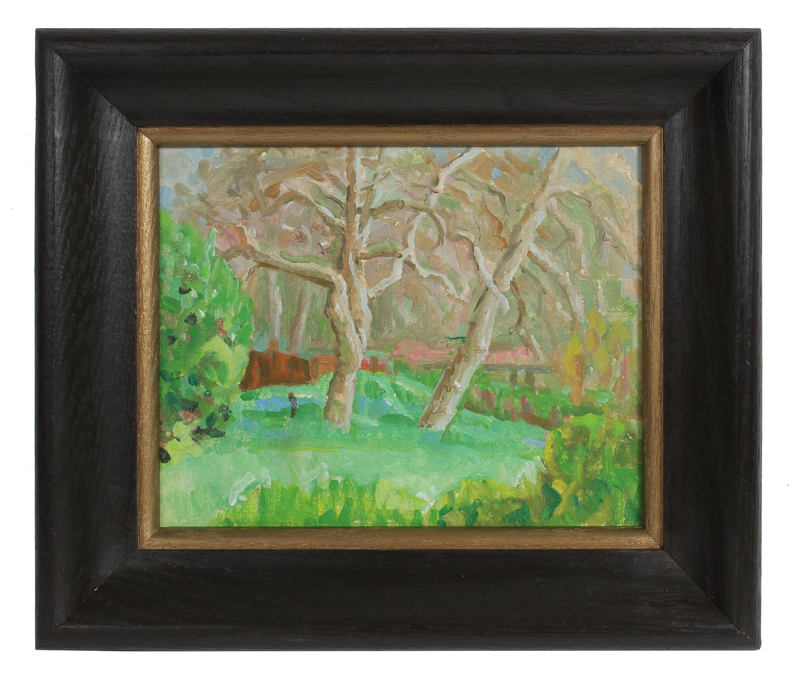 Modernist Landscape Scene <br>20th Century Oil <br><br>#92143