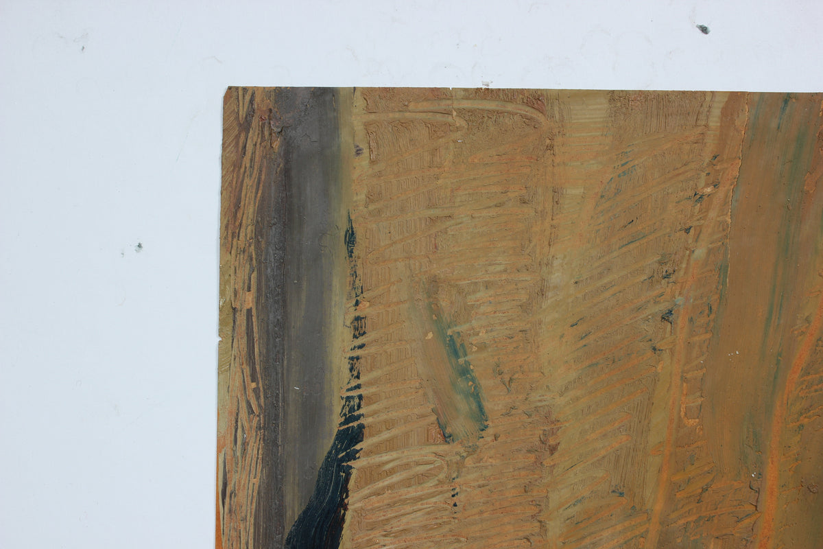 Muted Still Life in Oil Paint<br>Mid-Late 20th Century<br><br>#92534