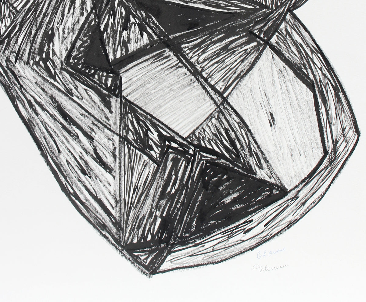 <i>Talisman</i><br>1998 Ink & Charcoal<br><br>#93415