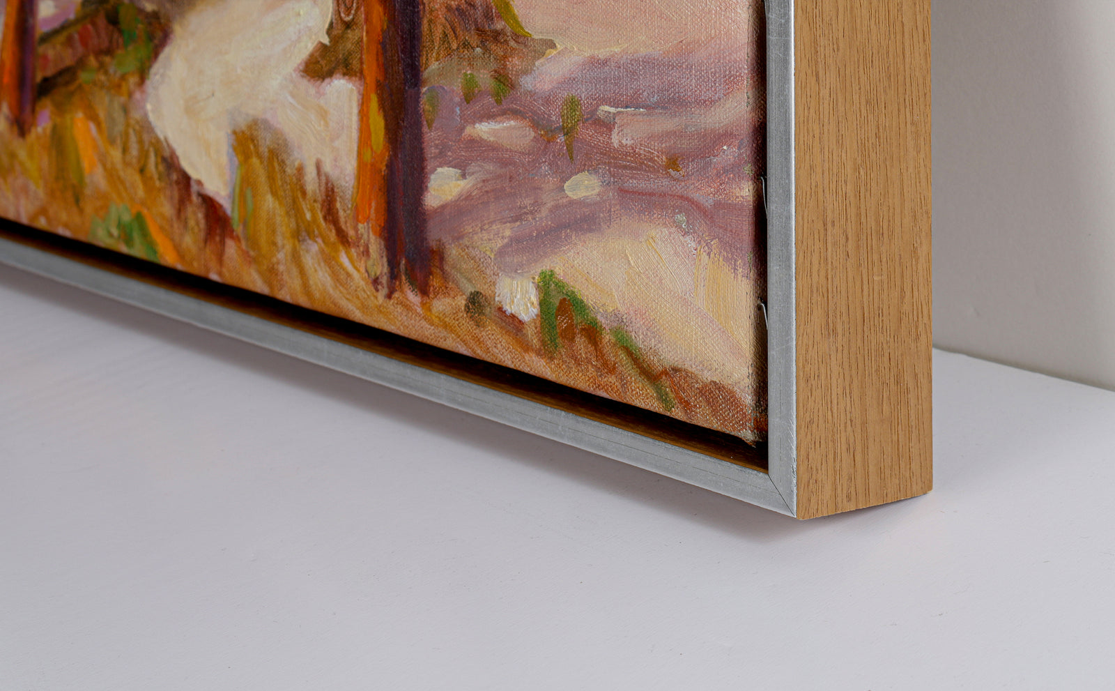 Coastal Sand Dunes & Cypress<br>Mid-Late 20th Century Oil<br><br>#93519