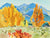 <i>Autumn in Great Sand Dunes National Monument</i><br>1991 Watercolor<br><br>#93558