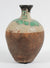 Green & Brown Handmade Vintage Ceramic Pitcher <br><br>#93624