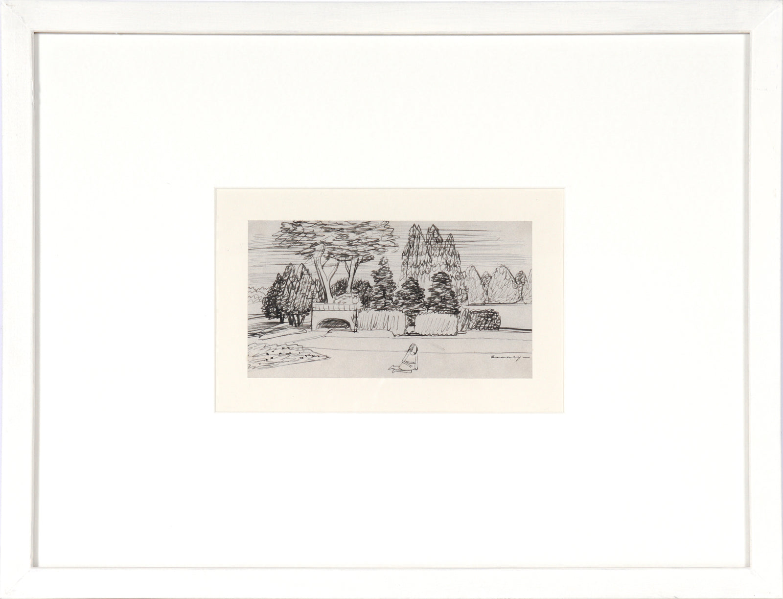 San Francisco Park Scene <br>20th Century Ink<br><br>#9547