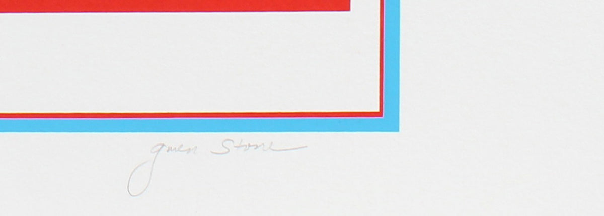 <i>Two Divided Squares</i><br>1979 Serigraph<br><br>#96218