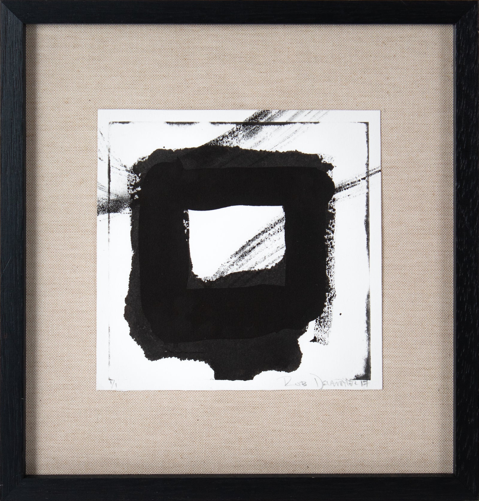 <i>Gesture V</i> <br>2017 Ink & Transfer Print <br><br>#96576