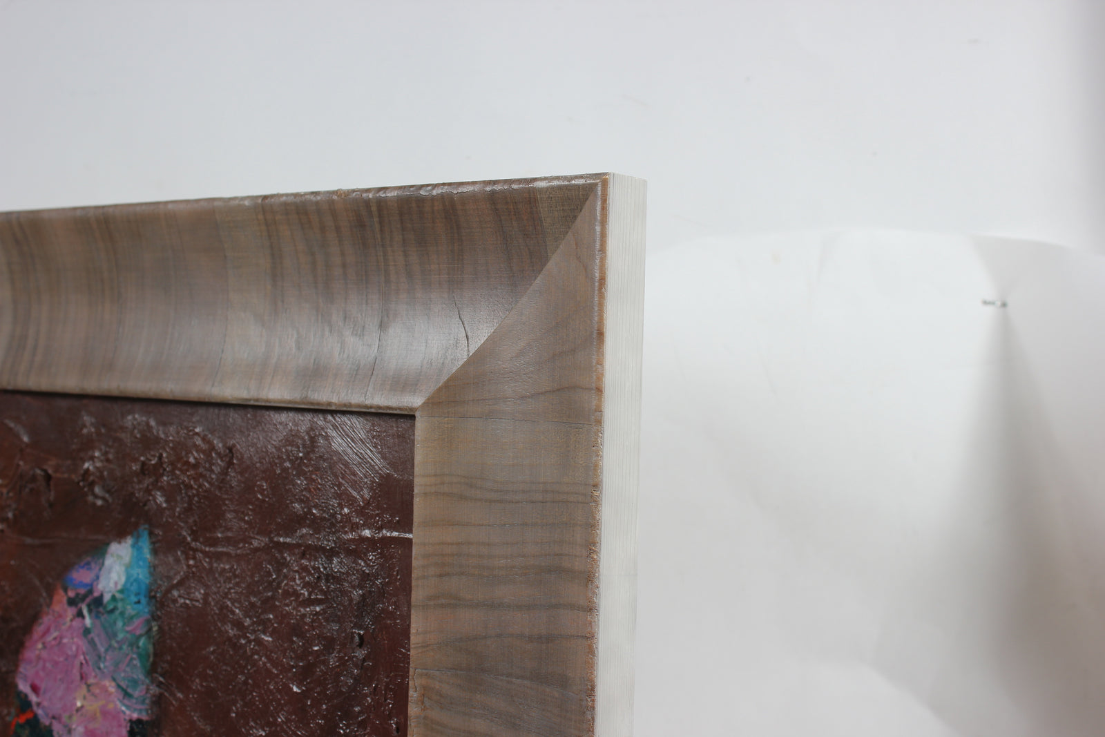 Textured Neutral-Toned Abstract<br>Late 1950s Oil<br><br>#96594