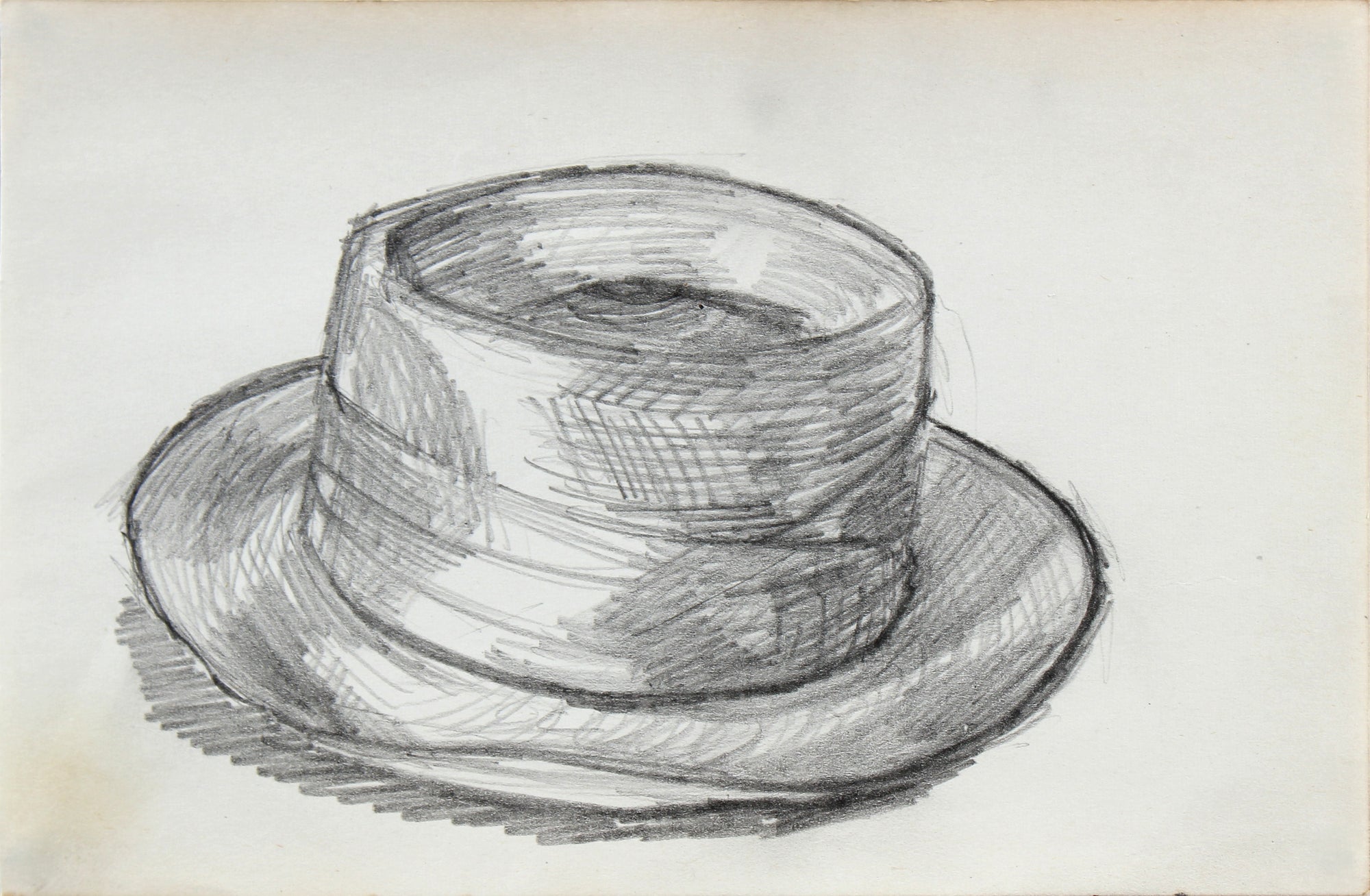 Gentleman's Hat I <br>1963 Graphite <br><br>#96737