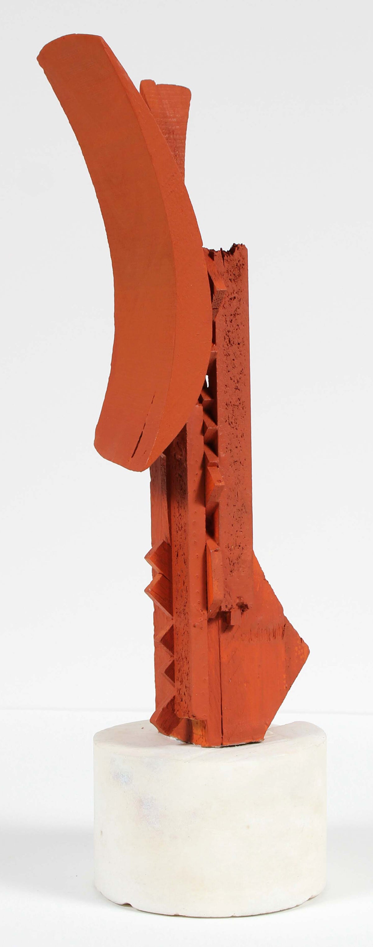 Mid Century Modern Abstracted Wood Sculpture<br><br>#96809