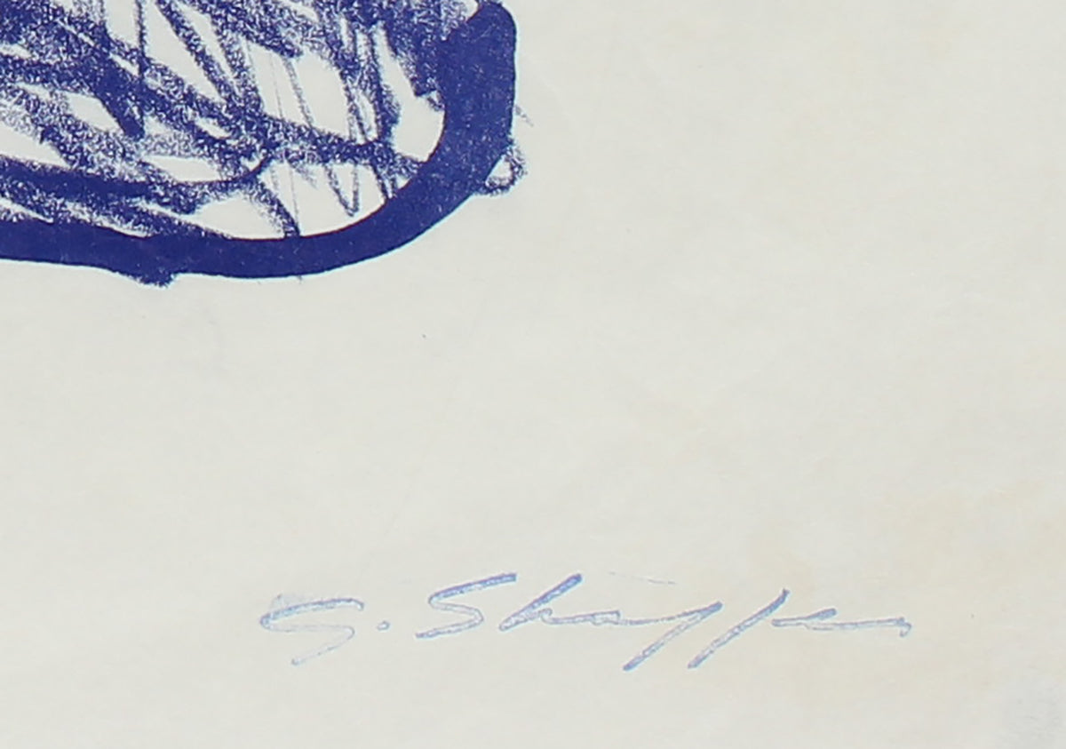 Duel Rectangle and Triangle <br>20th Century Lithograph <br><br>#96822