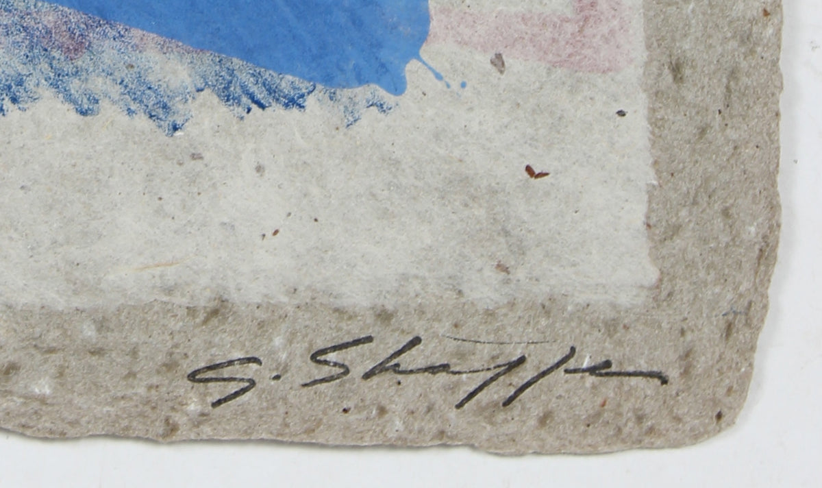 <i>House of Cards Series</i>, Abstracted Graphic Block <br>1992 Lithograph <br><br>#96829