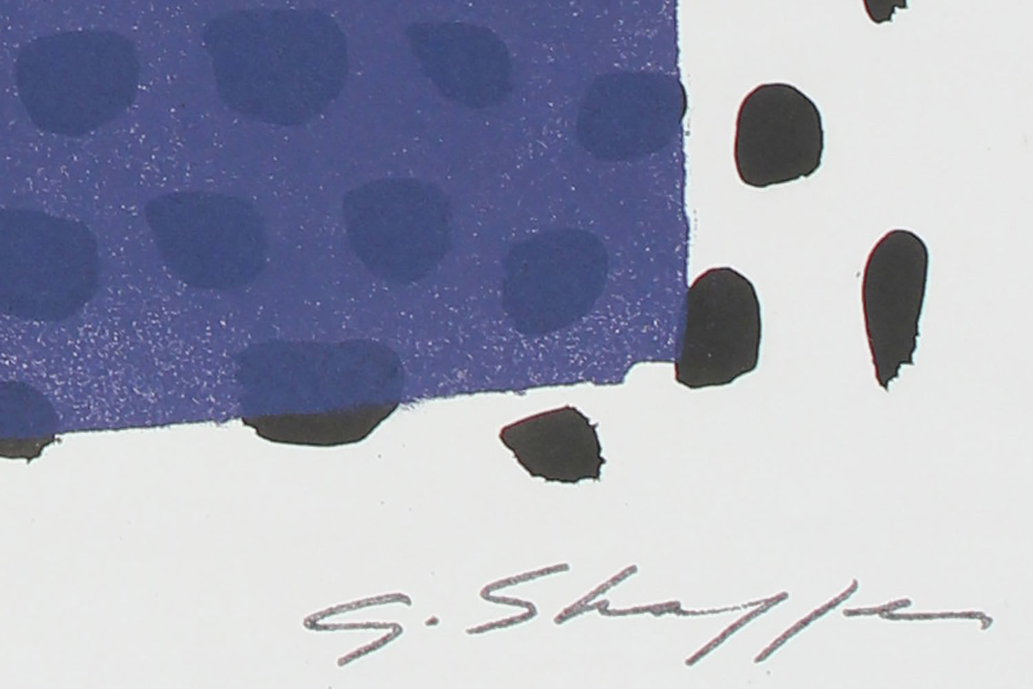 Box and Dots <br>1999 Lithograph <br><br>#96840