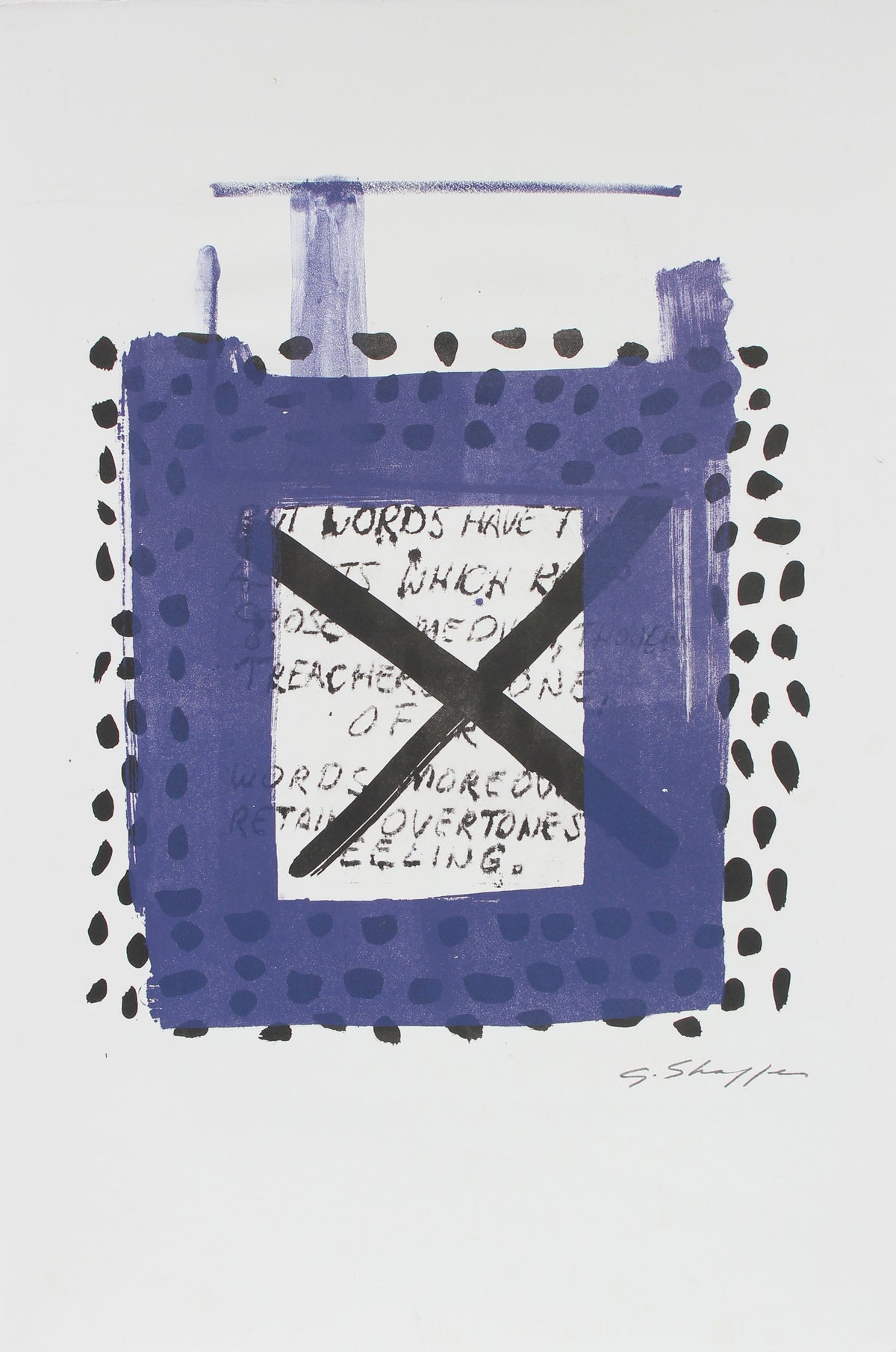 Box and Dots &lt;br&gt;1999 Lithograph &lt;br&gt;&lt;br&gt;#96840