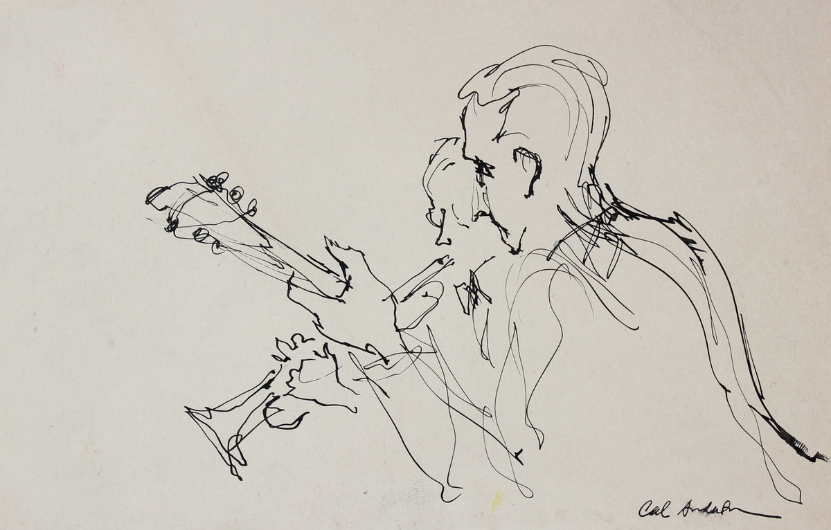 Jazz Band Duo <br>Mid Century Ink <br><br>#97503