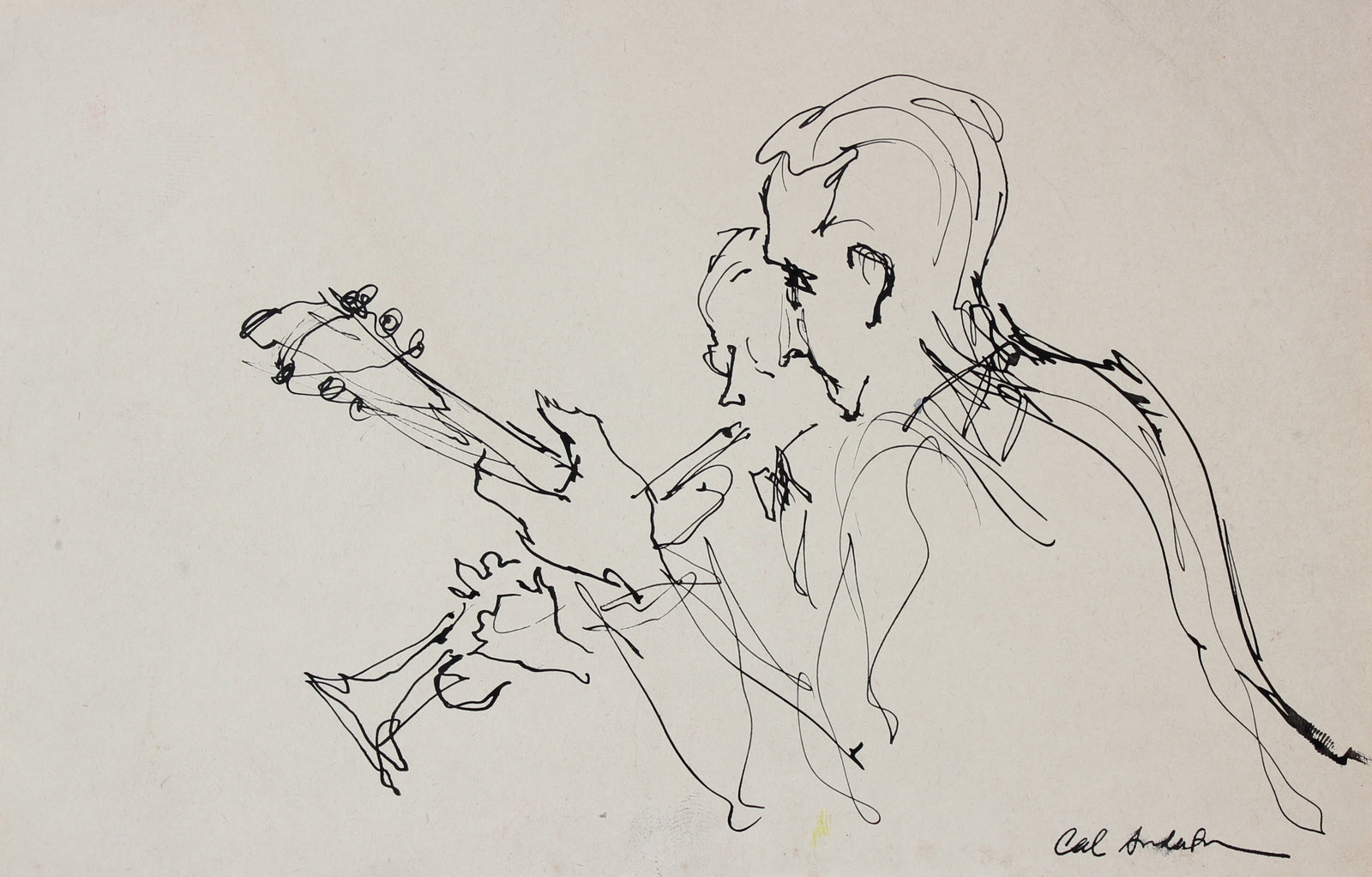 Jazz Band Duo <br>Mid Century Ink <br><br>#97503