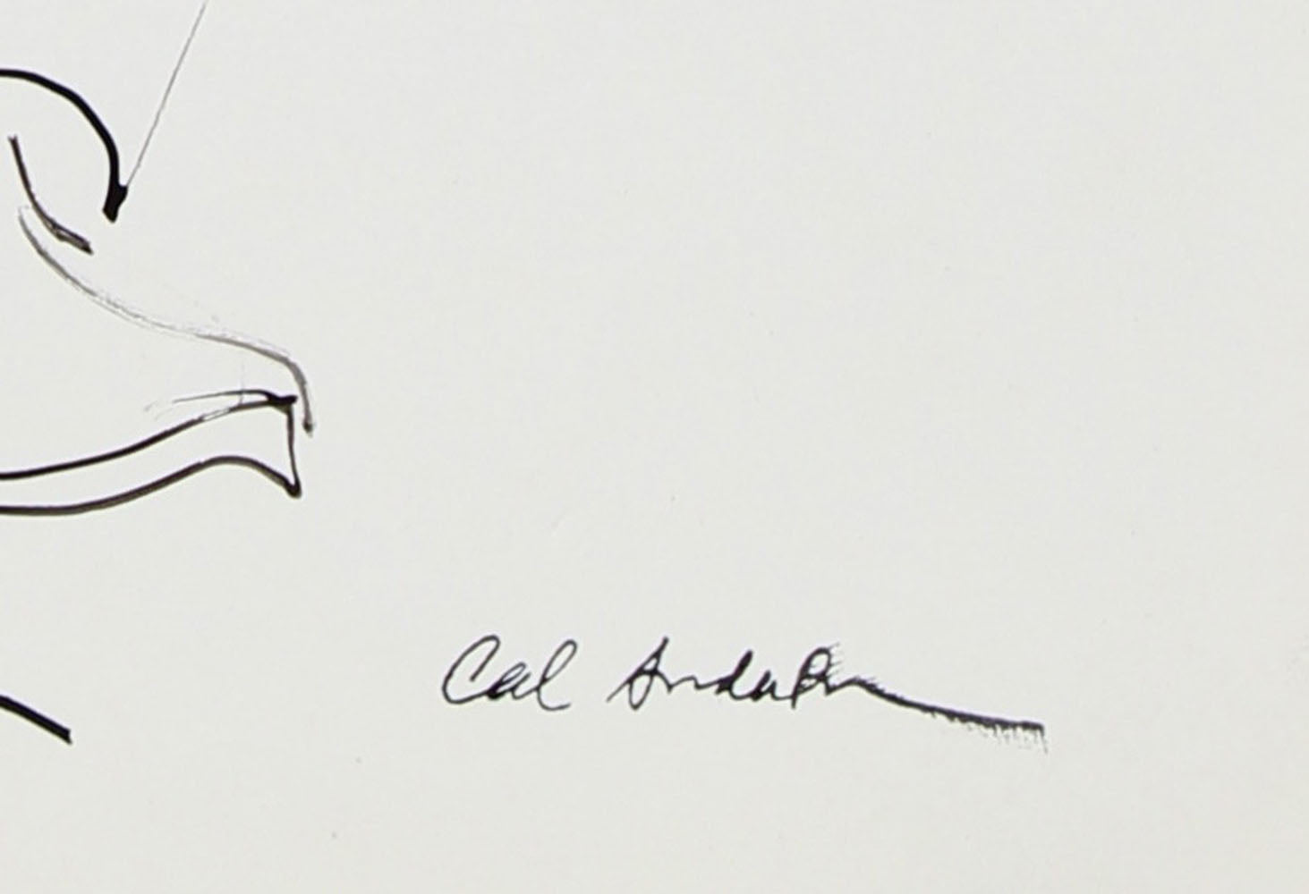 Banjo Player Sketch<br>Mid Century Ink<br><br>#97508