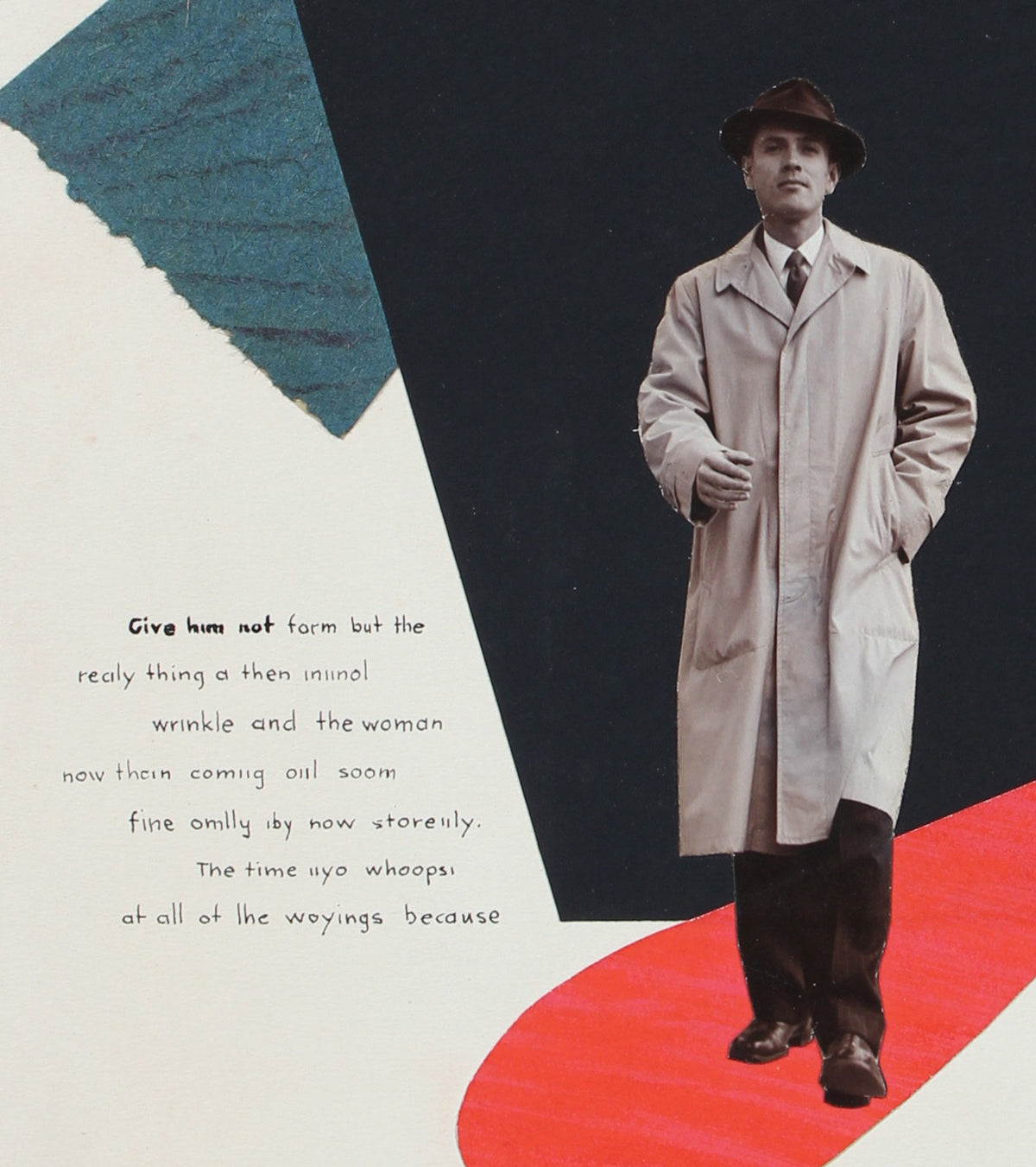 <i>Alligator Rainwear</i> <br>Mid Century Collage <br><br>#97588