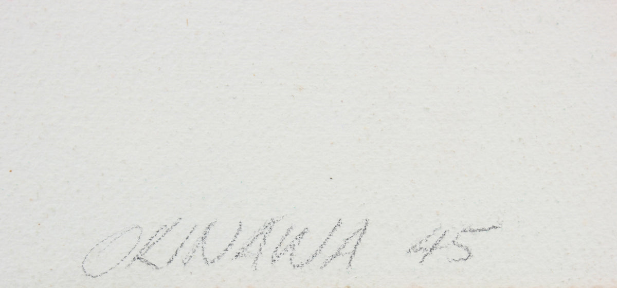 <i>Okinawa</i> <br>1945 Watercolor <br><br>#97606