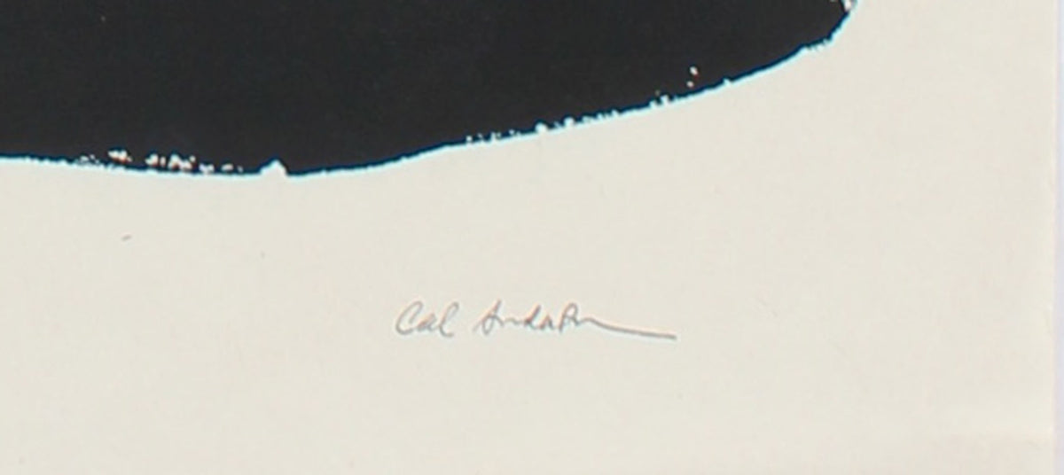 Modern Grid Abstract in Black <br>20th Century Gouache <br><br>#97621