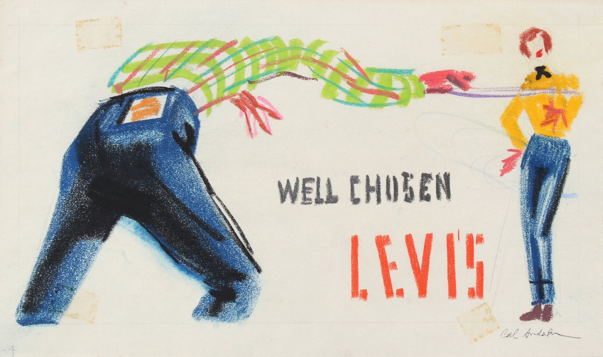 <i>Well chosen, Levi's</i> <br>Mid 20th Century Pastel <br><br>#97751