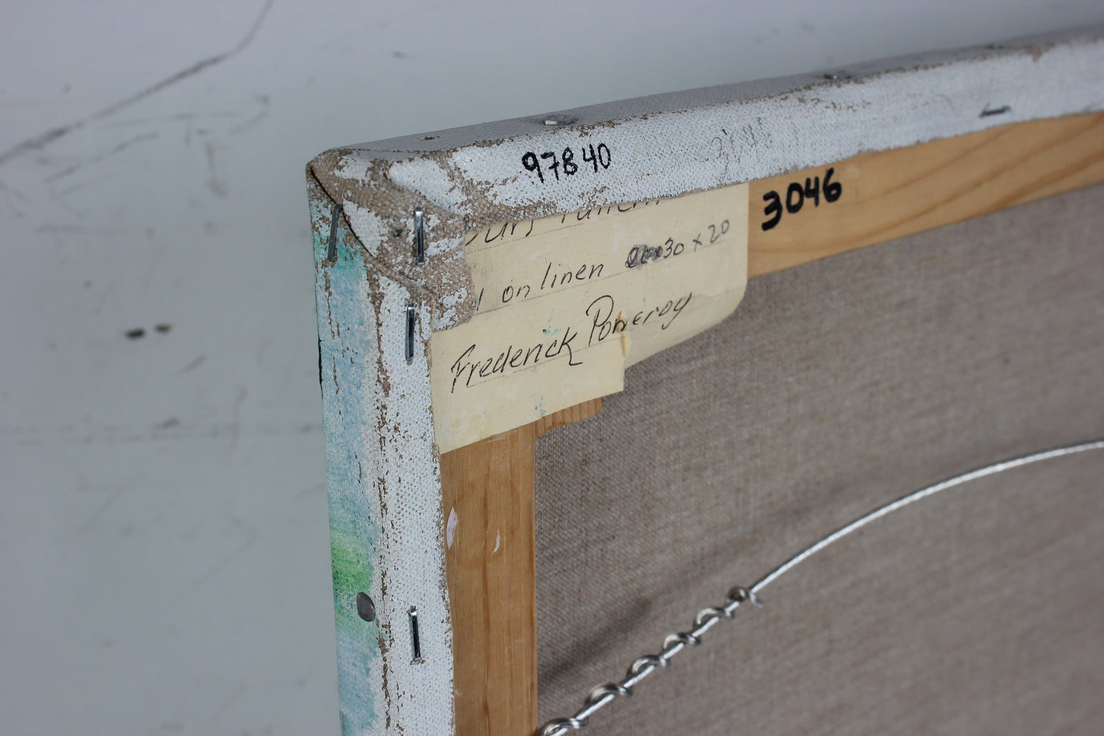 <i>Surf Pattern</i><br>Late 20th Century Oil<br><br>#97840