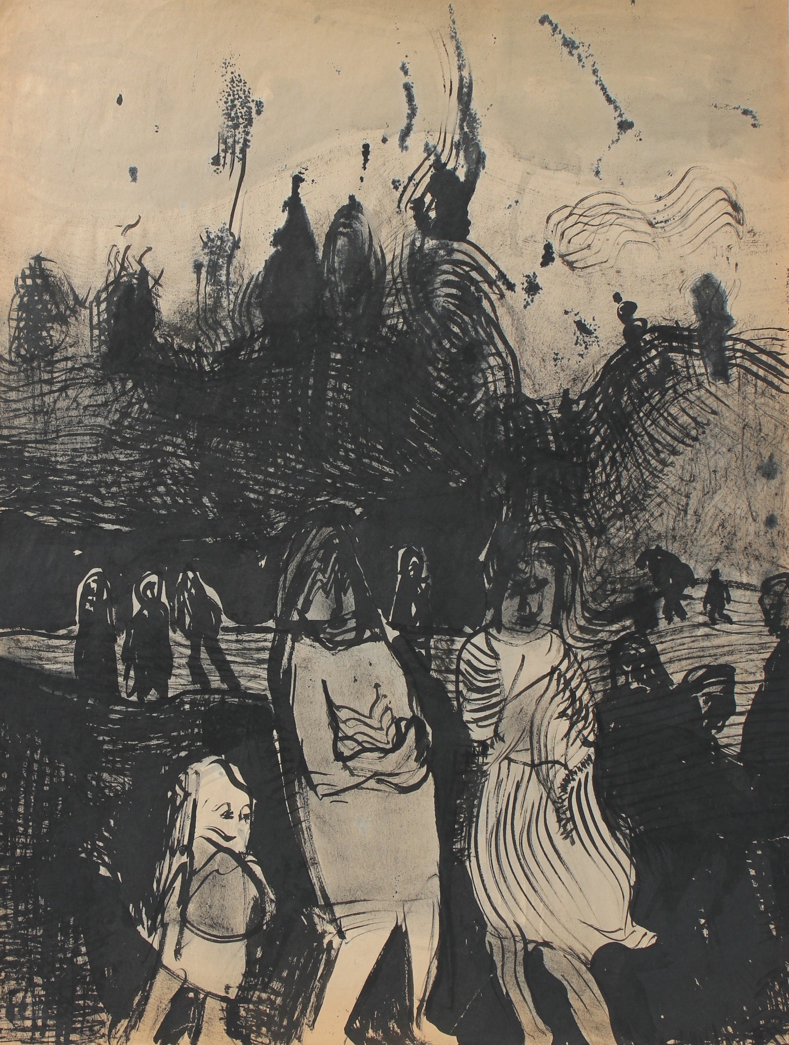 Figures in the Storm<br>20th Century Ink<br><br>#98147