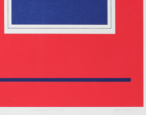 <i>Military Red</i> <br>Late 20th Century Serigraph <br><br>#98176