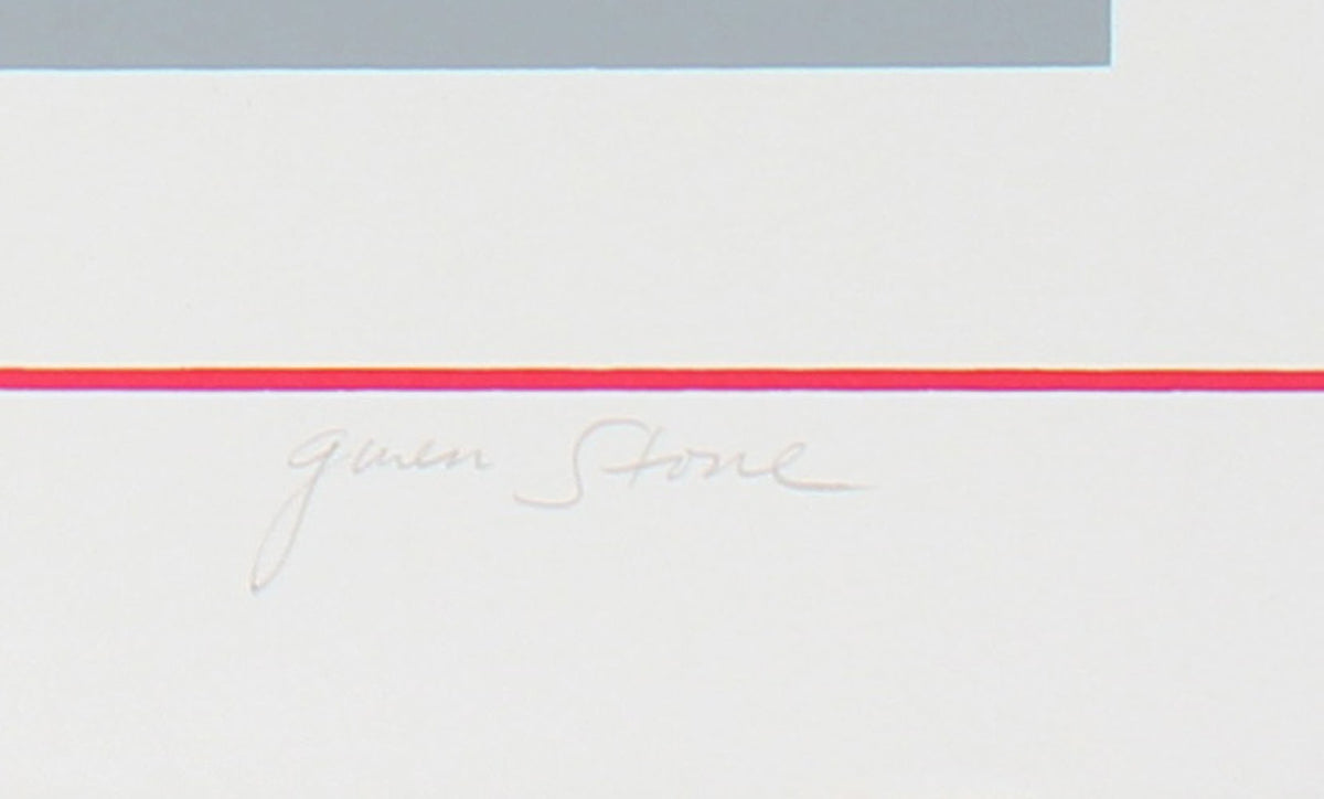 <i>Five Military Squares</i> <br>Late 20th Century Serigraph <br><br>#98177