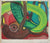 Organic Abstracted Forms<br>Mid Century Oil<br><br>#98478