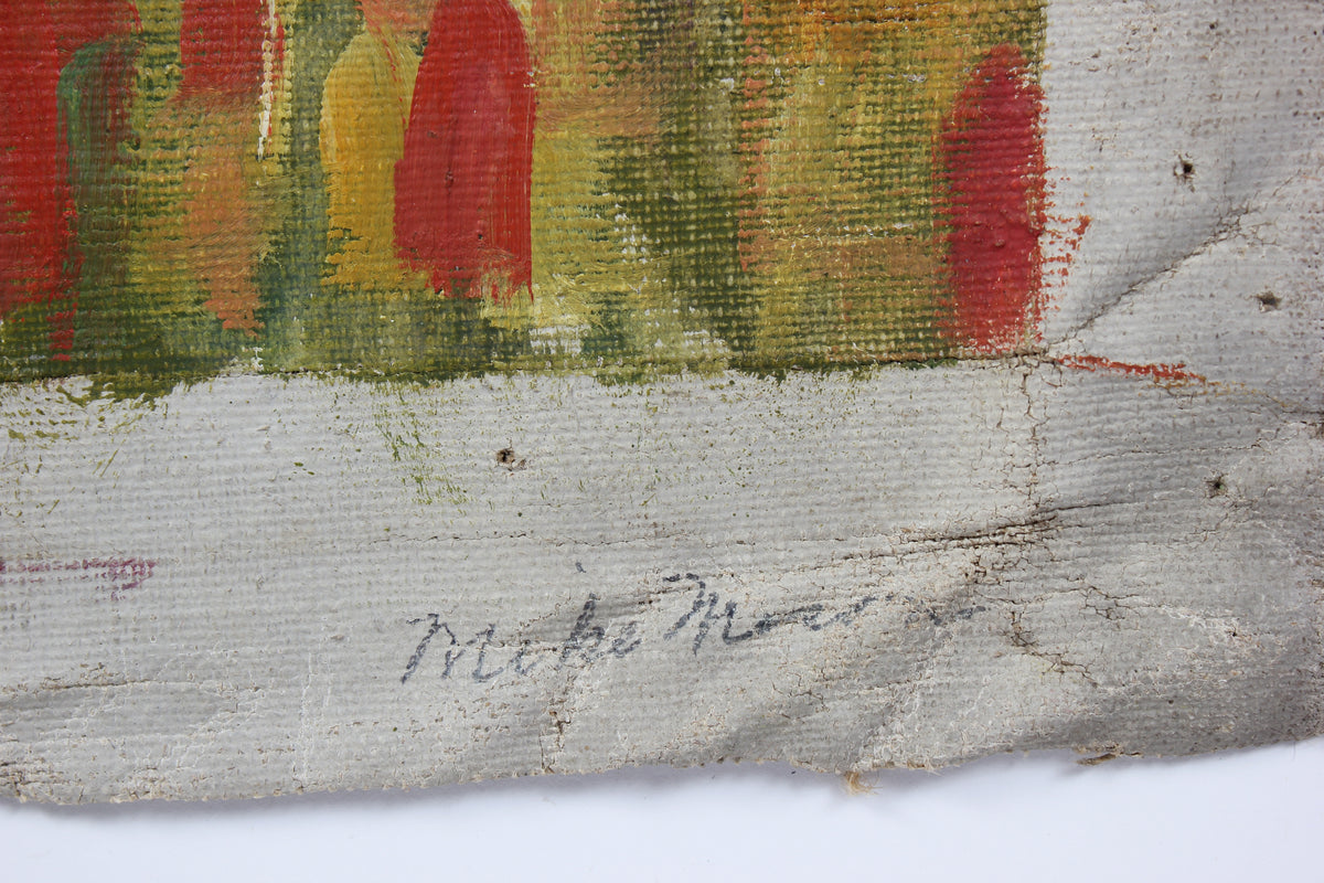 House in the Countryside <br>Mid Century Oil <br><br>#98479