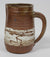 Brown, White Pitcher With Accent Band <br><br>#98501