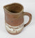 Brown, White Pitcher With Accent Band <br><br>#98501