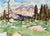 <i>High Sierra Meadows</i> <br>1959 Watercolor <br><br>#98635