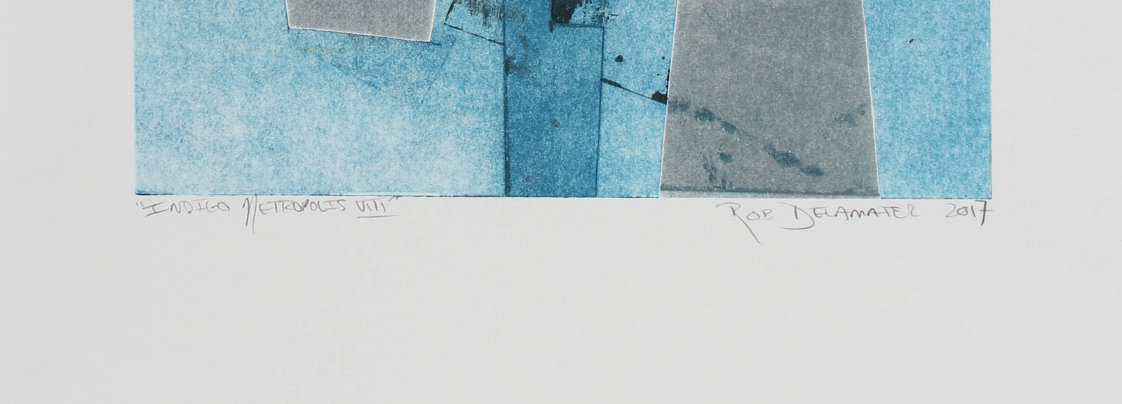 <i>Indigo Metropolis VIII</i><br>2017 Monotype<br><br>#98692