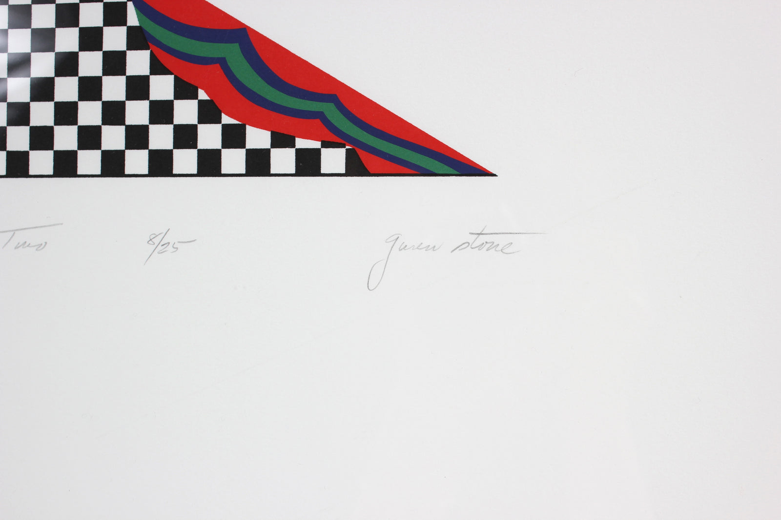 <i>Signal Two</i><br>Late 20th Century Serigraph<br><br>#99217