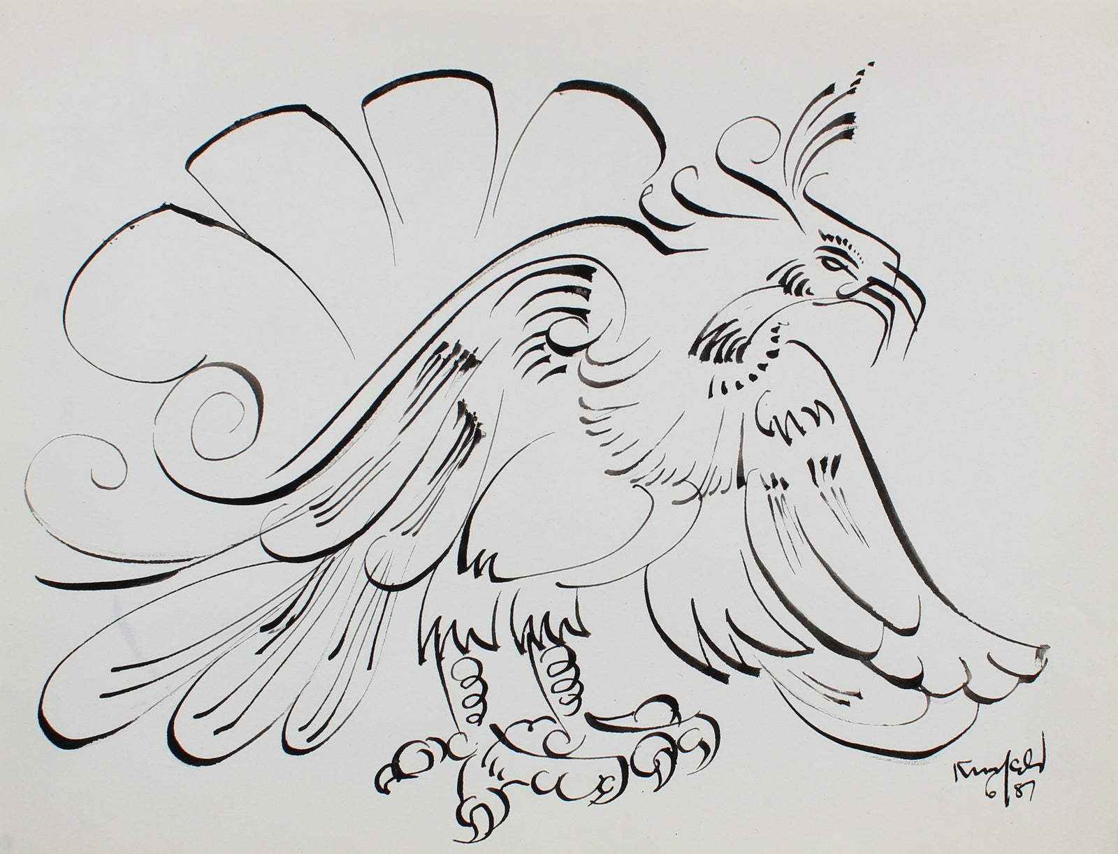 Regal Rooster <br>1987 Ink <br><br>#99476