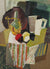 Abstracted Still Life with Fruit, Wine, and Glasses<br><br>#99609