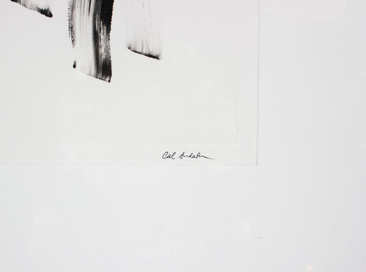 Monochromatic Abstract<br>Late 20th Century Monotype<br><br>#99662