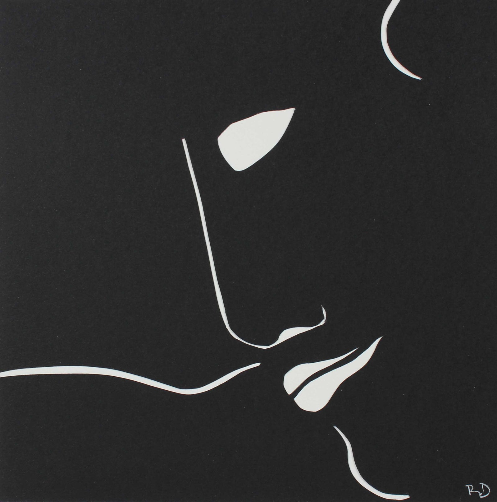 <i>The Moderns II</i><br>2018 Cut Paper & Mat Board<br><br>#99708