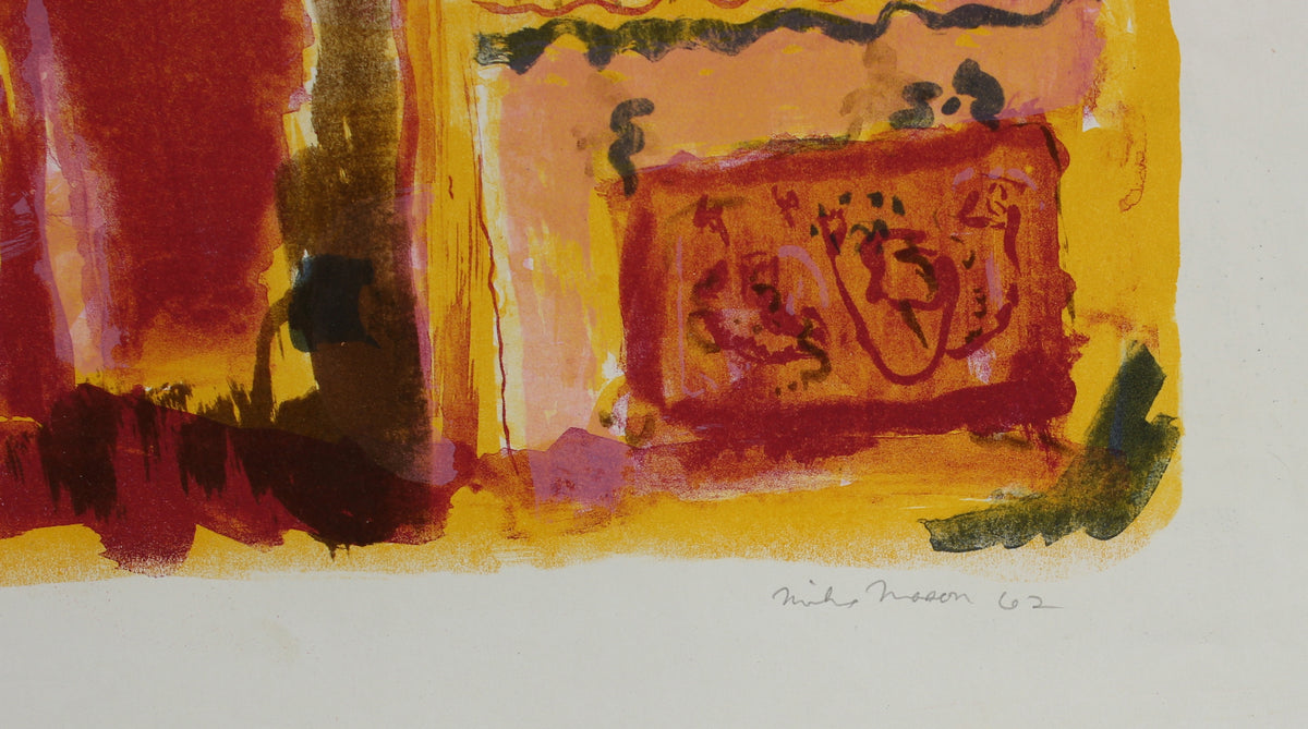 Sunset Abstracted Homes<br>1962 Lithograph<br><br>#99810