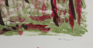 <i>Cherry Orchard</i><br>1957 Lithograph<br><br>#99812