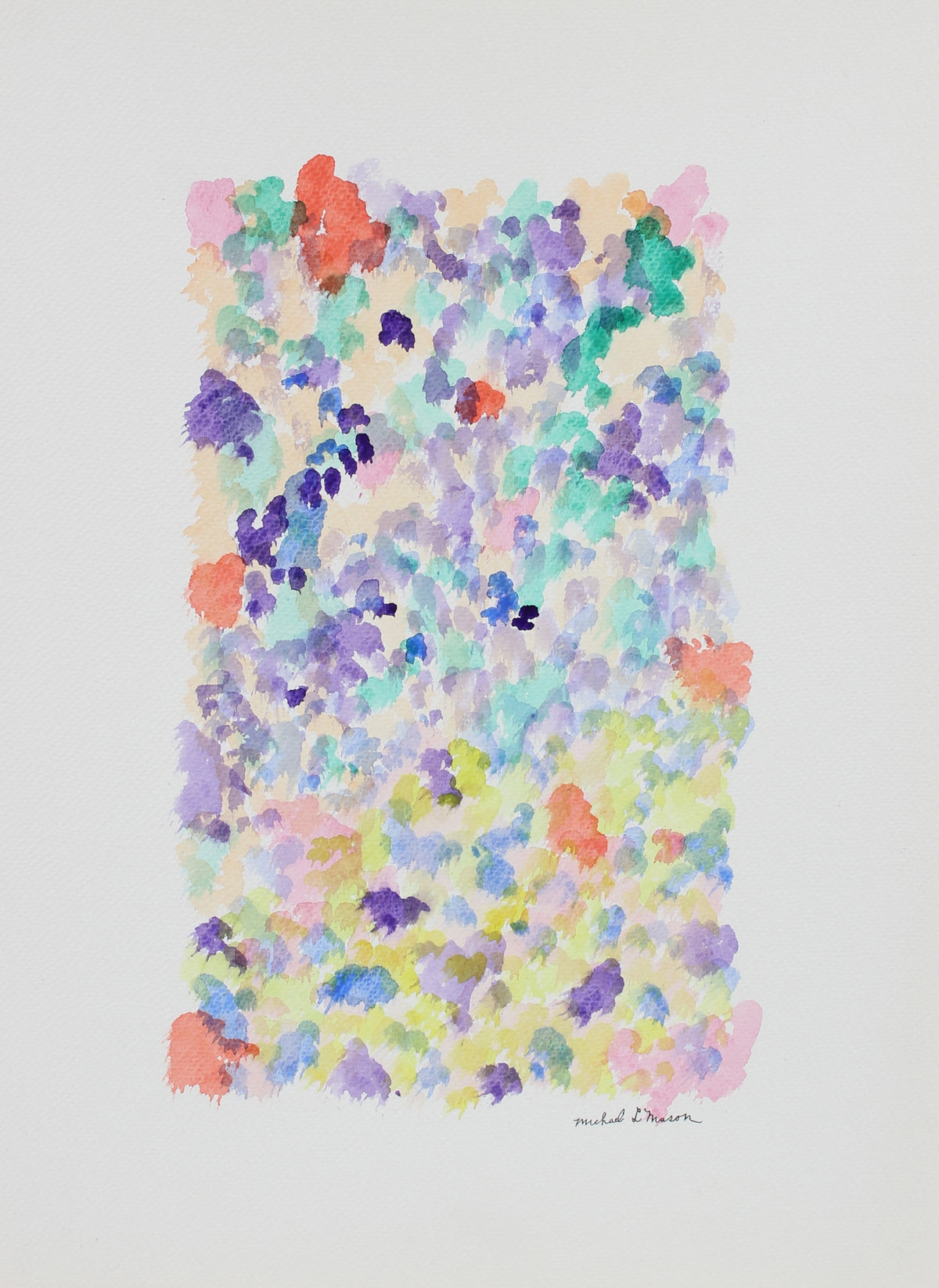 Colorful Minimal Abstract&lt;br&gt;1963 Watercolor&lt;br&gt;&lt;br&gt;#99825