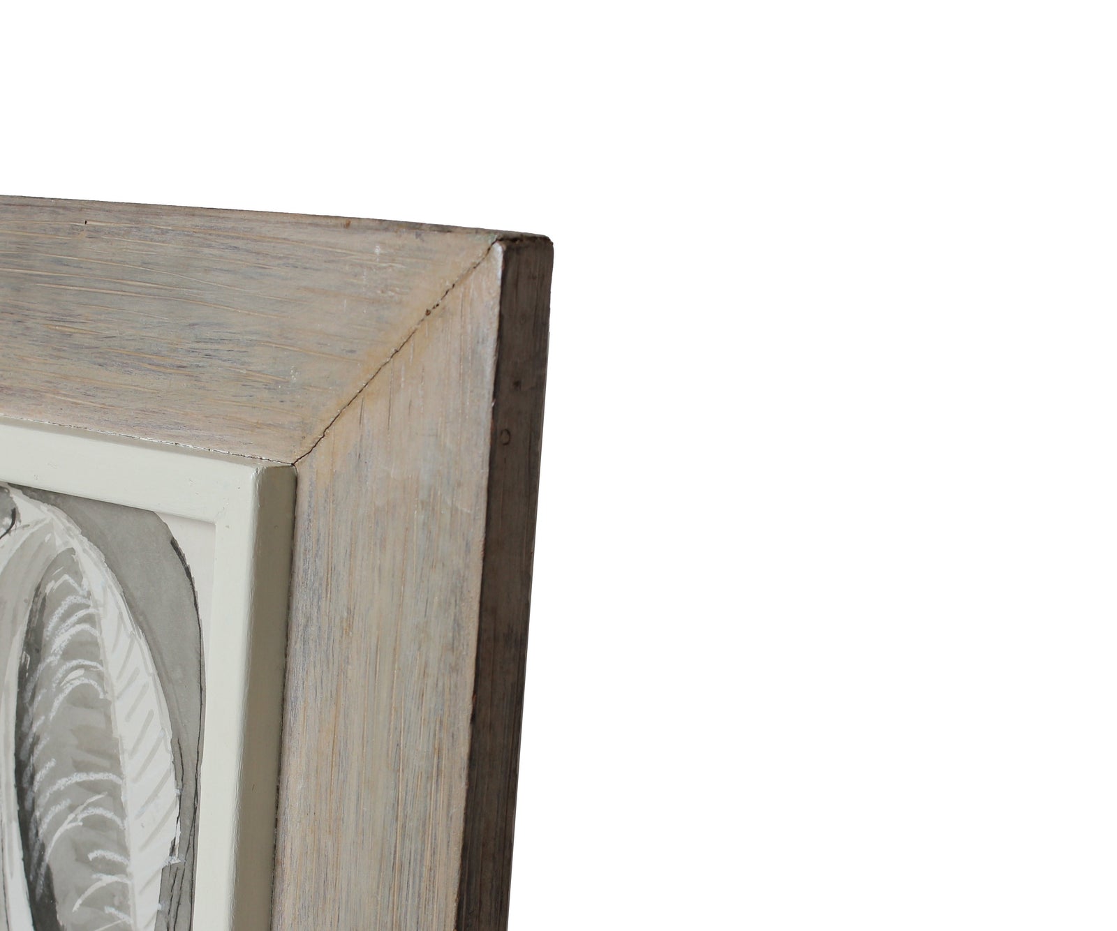 Modernist Bull Drawing<br>1968 Ink & Pastel<br><br>#A0182