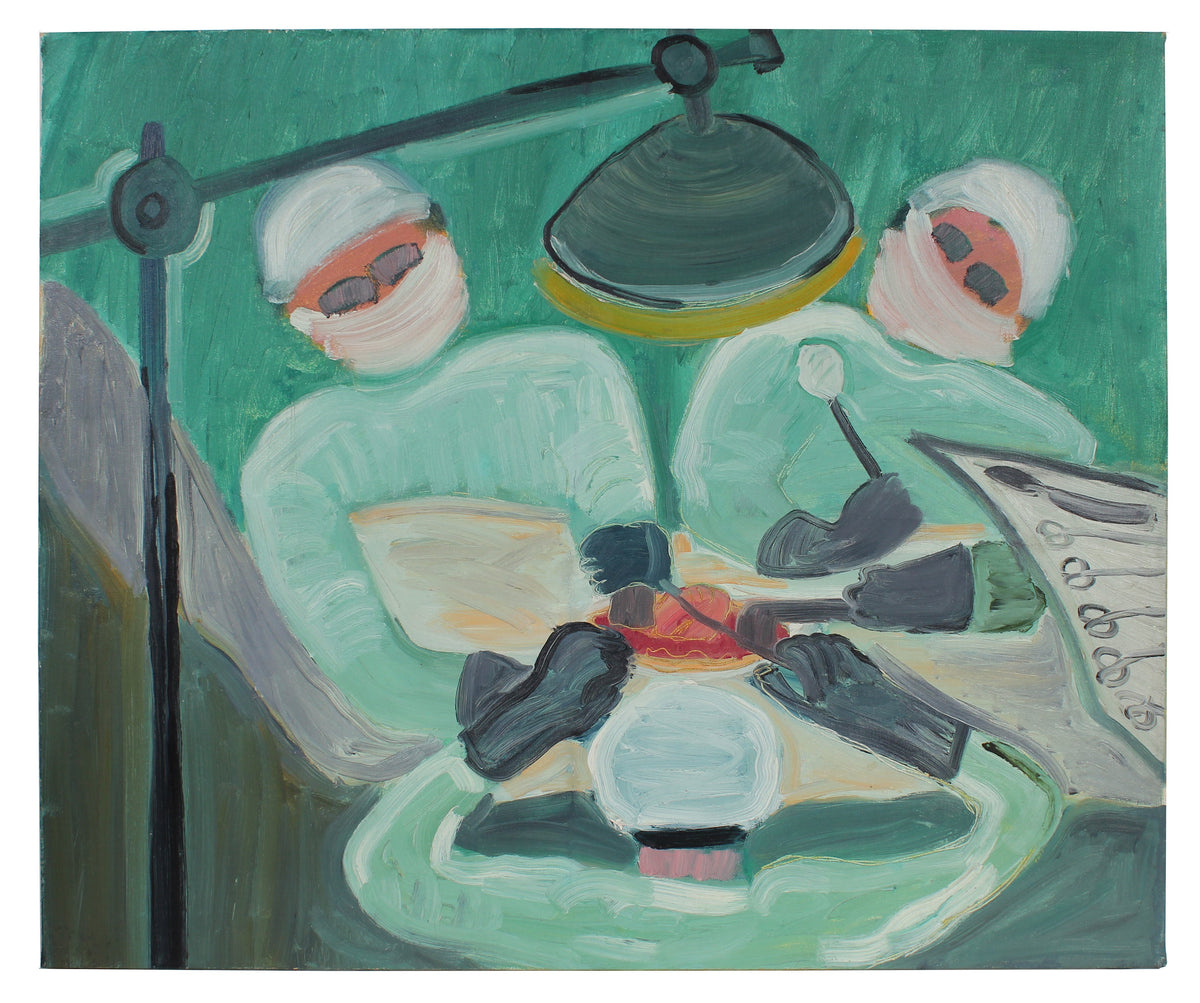 On the Operating Table&lt;br&gt;Late 1950s Oil&lt;br&gt;&lt;br&gt;#A0257