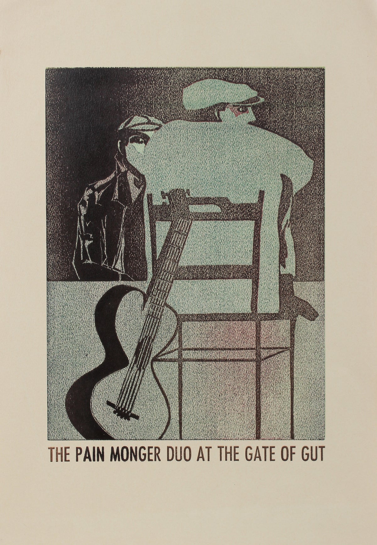 &lt;i&gt;The Pain Monger Duo at the Gate of Gut&lt;/i&gt;&lt;br&gt;1960-70s Serigraph&lt;br&gt;&lt;br&gt;#A0437