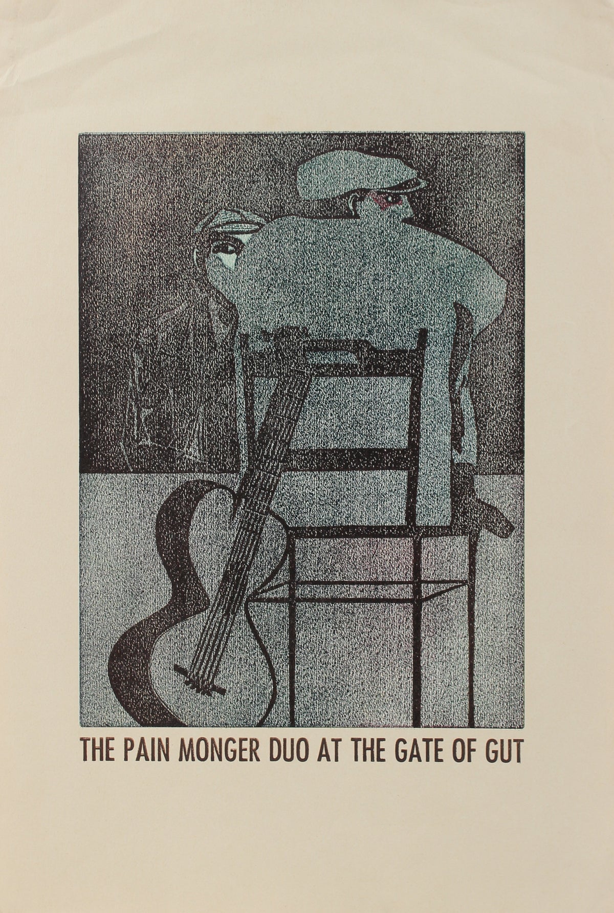 &lt;i&gt;The Pain Monger Duo at the Gate of Gut&lt;/i&gt;&lt;br&gt;1960-70s Serigraph&lt;br&gt;&lt;br&gt;#A0438