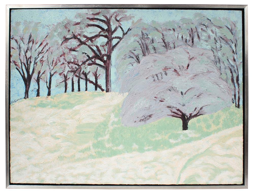 <i>Oaks & Meadow</i><br>2018 Mendocino, CA Oil<br><br>#A0847